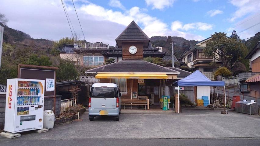 錦産品ステーションの外観